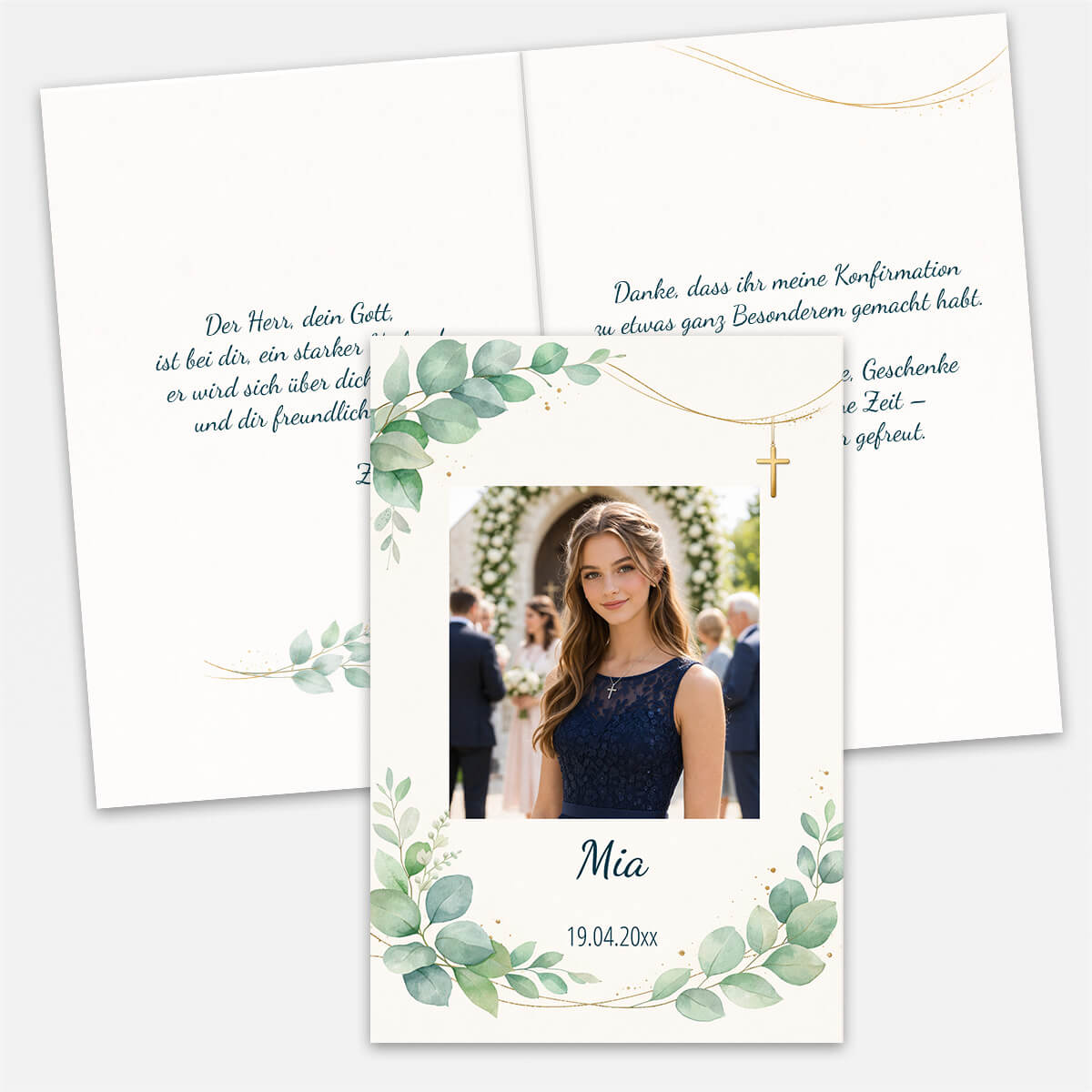 Dankeskarte Konfirmation