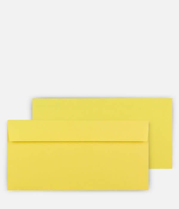 Gelb - DIN lang für 10x20 Karten