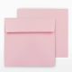 Briefumschlag rosa für 13x13 Karten