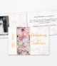 Einladung zur Goldenen Hochzeit mit Foto und Text- Motiv mit pastellfarbenen Rosen. Kategoriebild