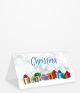 Platzkarte Weihnachten mit Geschenken