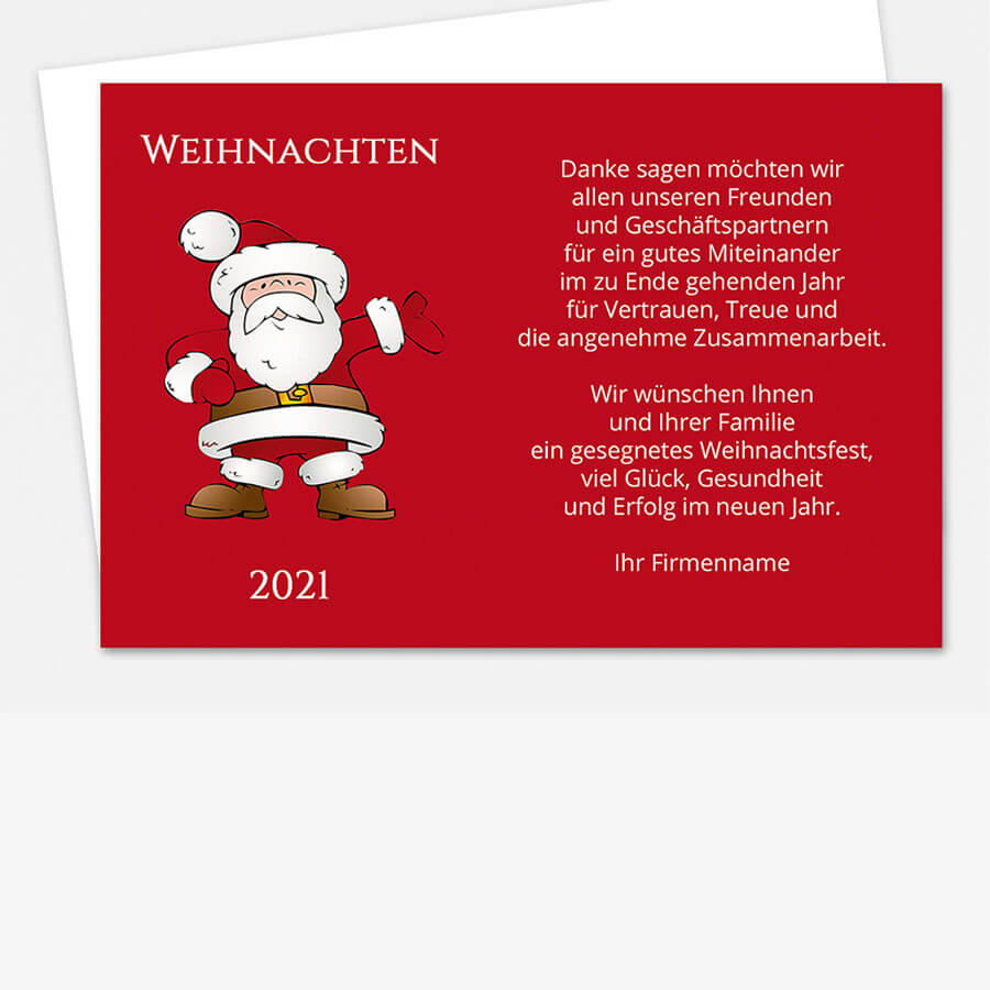 Weihnachtskarten versenden