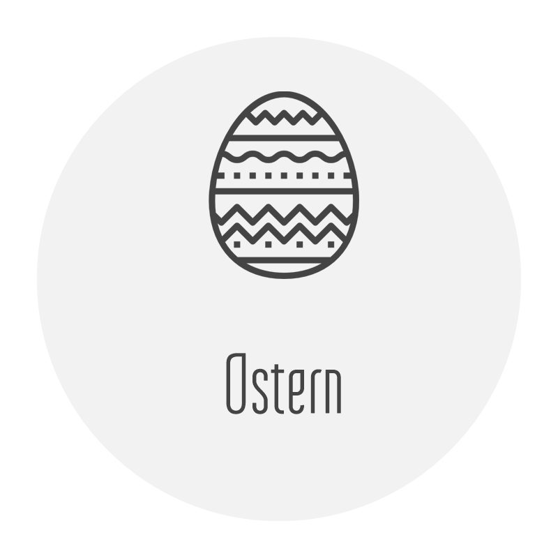 Tischkarten zum Thema Ostern