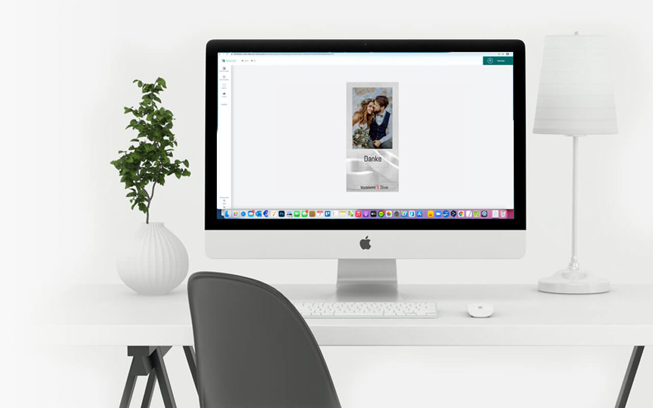 Dankeskarten und Einladungen am Computer selbst gestalten